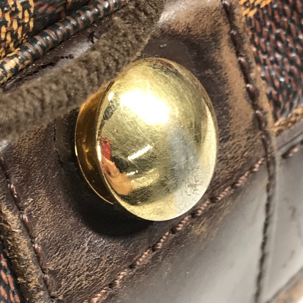 LOUIS VUITTON Brown Damier Canvas Shoulder Bag - Picture 11 of 16